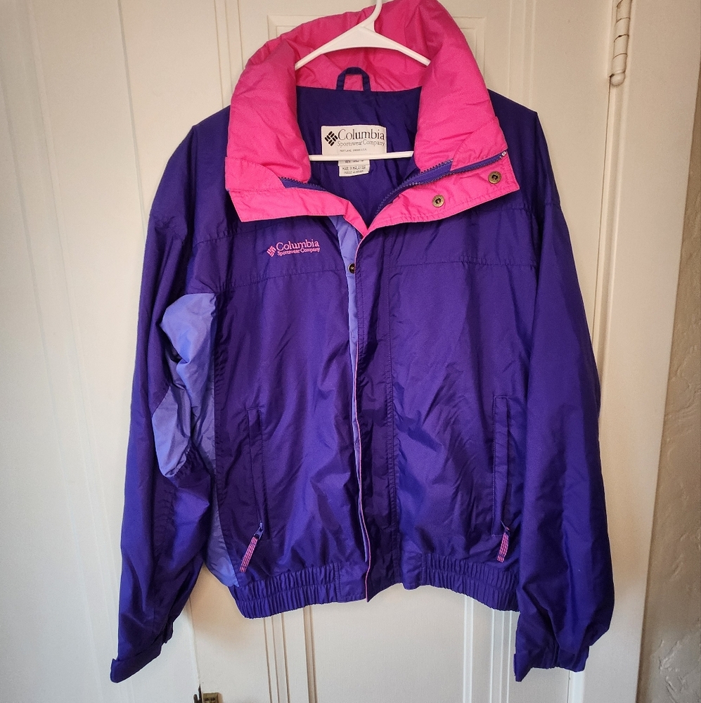 Columbia bugaboo Vintage jacket Zip Up Windbreaker Y18/20 Fits Women's S…